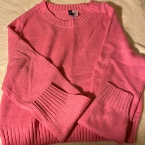 DIVIDED Pink Crew Neck Sweater